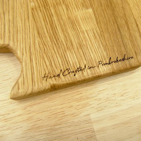 Squirrel Chopping Board - Hand Made in British Oak