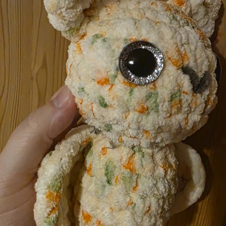 Handmade 8-Inch Plush Bat Soft Toy, UKCA Tested and Safe