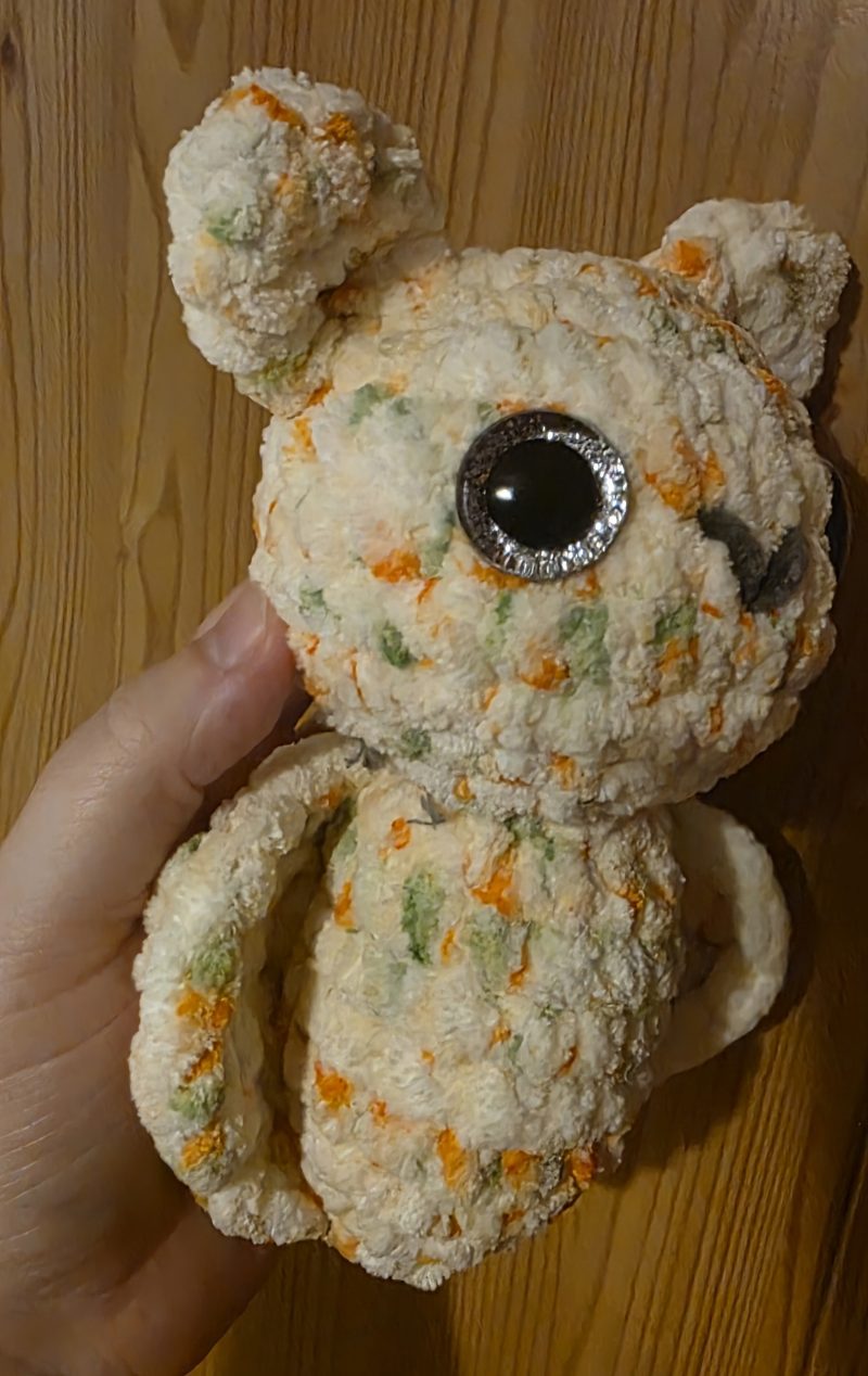 Handmade 8-Inch Plush Bat Soft Toy, UKCA Tested and Safe