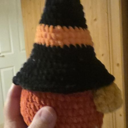 Handmade 14-Inch Crocheted Gonk Plush Soft Toy Decoration