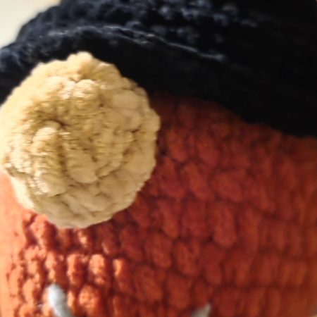 Handmade 14-Inch Crocheted Gonk Plush Soft Toy Decoration