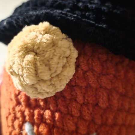 Handmade 14-Inch Crocheted Gonk Plush Soft Toy Decoration
