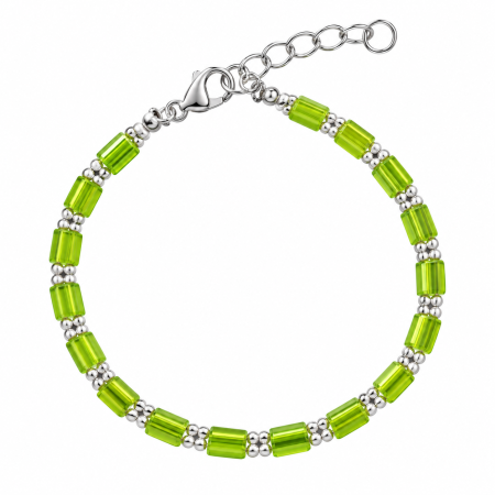 Handmade Miyuki Tila Bead Bracelet.