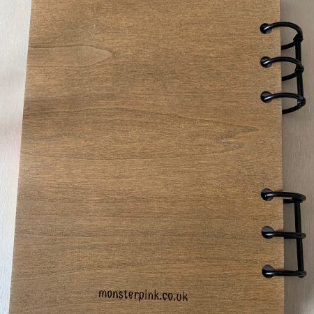 Dinosaur Wooden Notebook