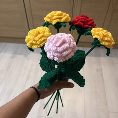 Handmade Crochet Roses