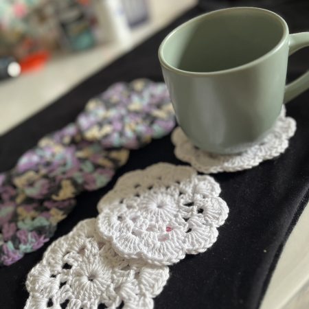 Handmade Crochet Coasters