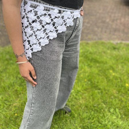 Handmade Crochet Bandana/Waist Belt