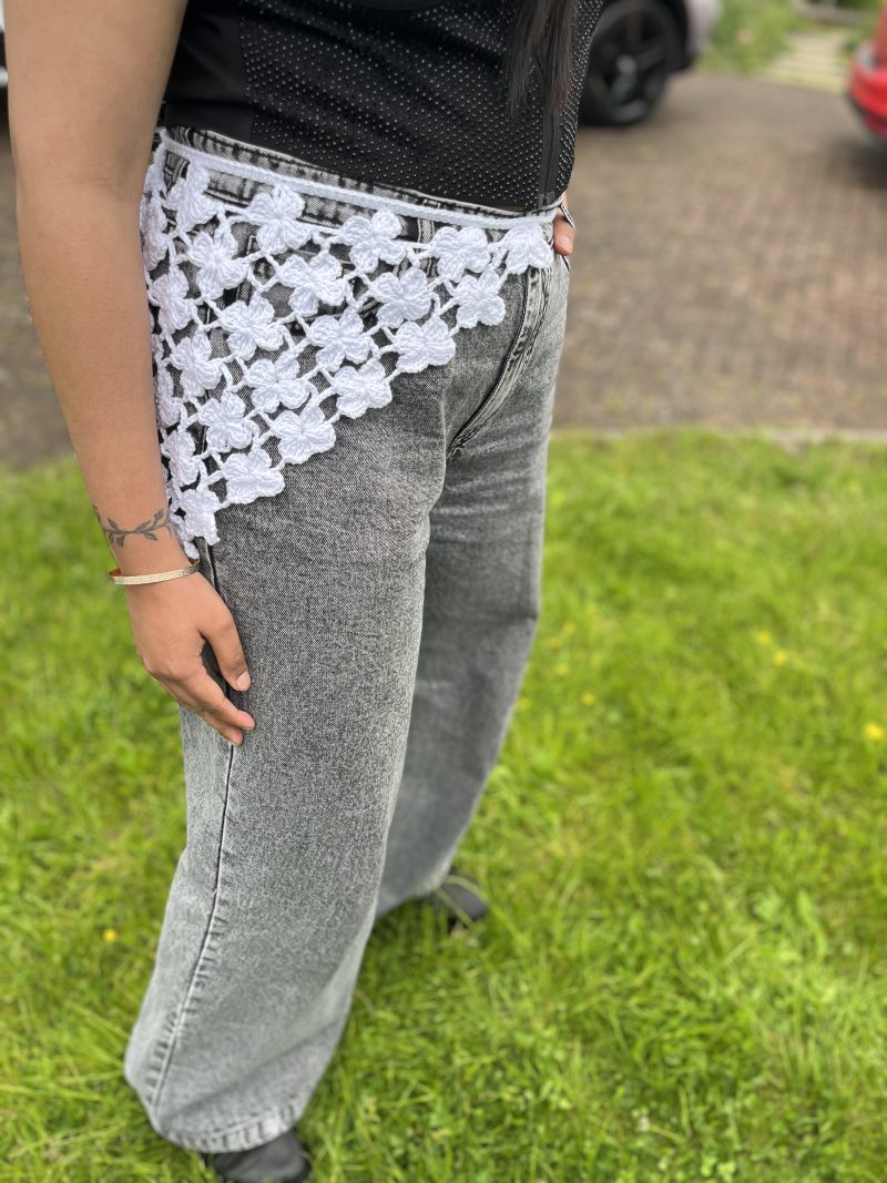 Handmade Crochet Bandana/Waist Belt