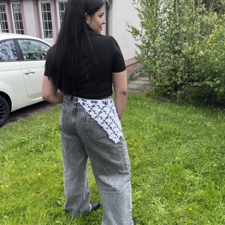 Handmade Crochet Bandana/Waist Belt