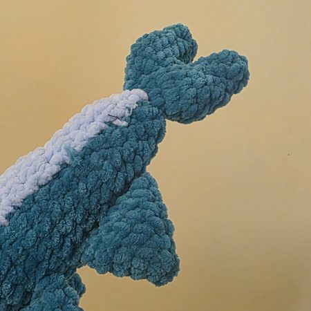 Handmade Crocheted Whale Shark Soft Toy, 18 Inches Long
