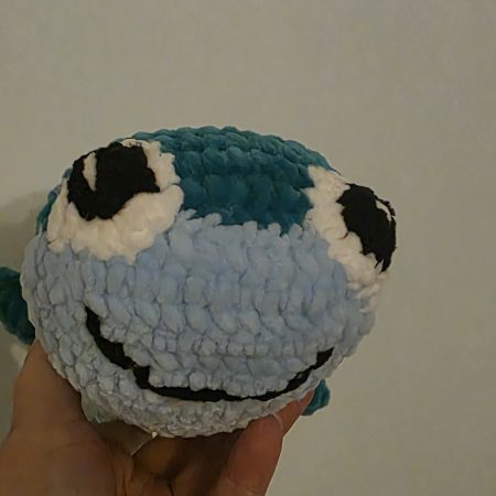 Handmade Crocheted Whale Shark Soft Toy, 18 Inches Long