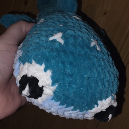 Handmade Crocheted Whale Shark Soft Toy, 18 Inches Long