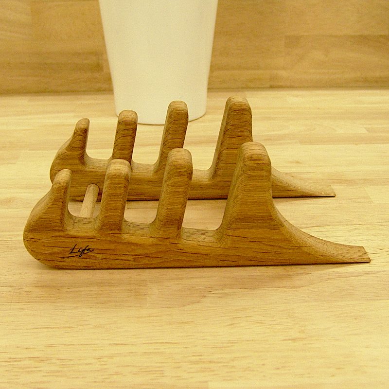 Set of 3 Solid Oak Chopping Boards – Large, Medium & Small