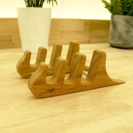 Set of 3 Solid Oak Chopping Boards – Large, Medium & Small