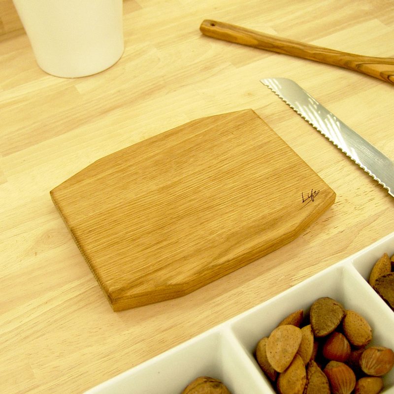 Set of 3 Solid Oak Chopping Boards – Large, Medium & Small
