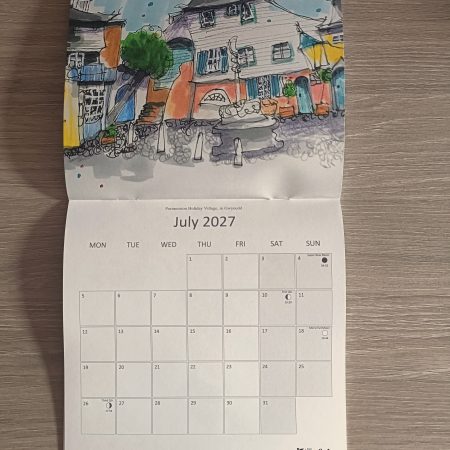 Calendar of North Wales illustrations
