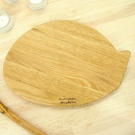 Cat Chopping Board – Cat Lover Gift, Hardwood Cutting Board