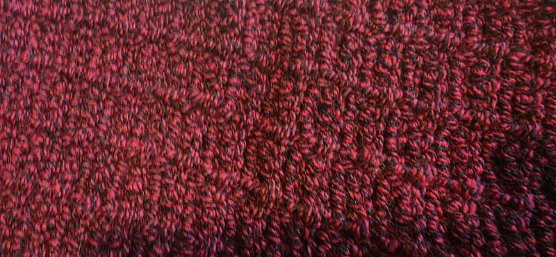 Hand Crocheted Scarf in Soft Wool and Acrylic Blend