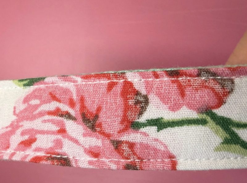 Floral keychain 21cm long