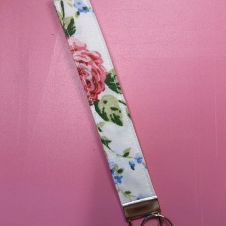 Floral keychain 21cm long