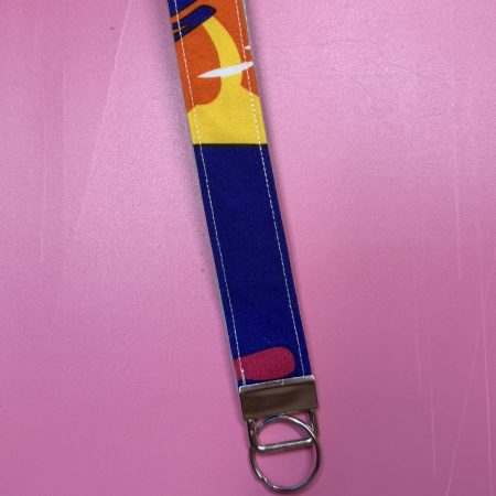 Geometric wristlet keychain 21cm ling