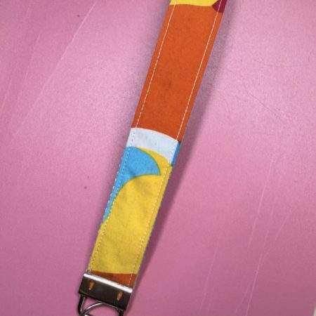 Geometric wristlet keychain 21cm ling
