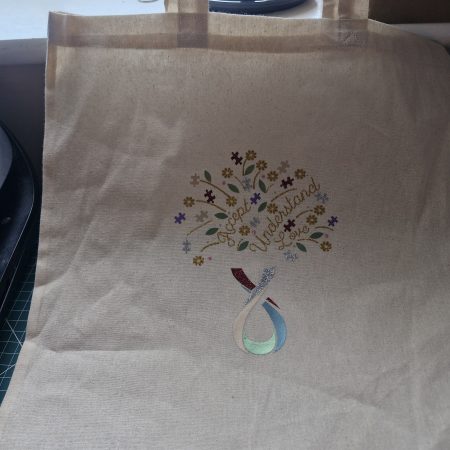 Accept, understand and love bag