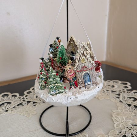 Hand made christmas hanging ornament