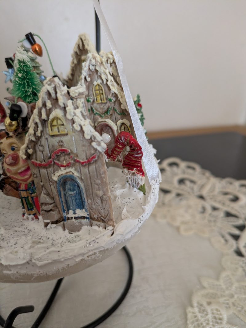 Hand made christmas hanging ornament