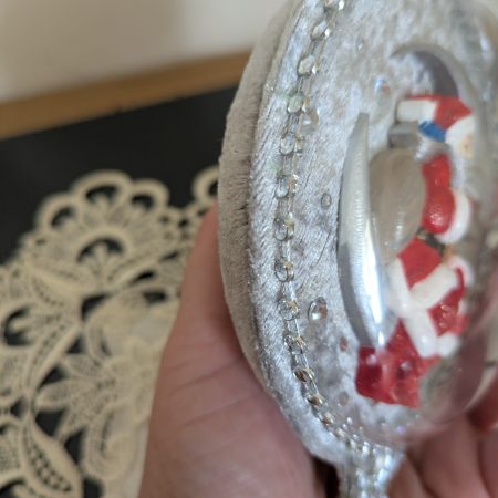 Hand made elegant christmas medalion