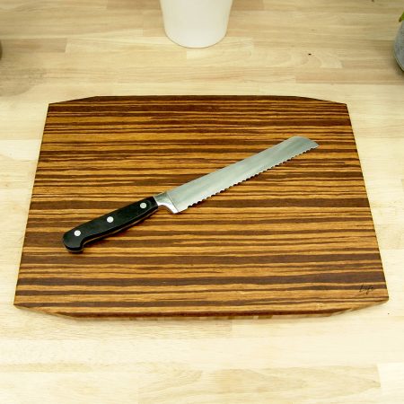 Set of 3 Tiger Bamboo Chopping Boards – Large, Medium & Small