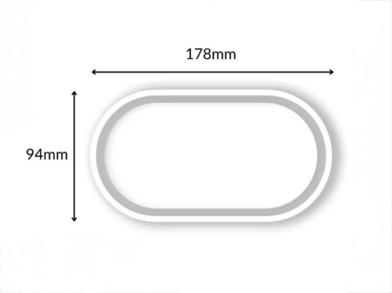 Oval Tray - Jesmonite/ Eco Resin – Made to Order