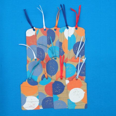 Upcycled reduce/reuse/recycle gift tags - Multipacks