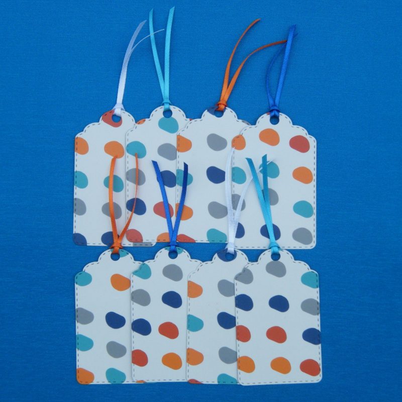 Upcycled reduce/reuse/recycle gift tags - Multipacks