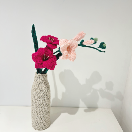 Handmade Crochet Freesia Flower | Lasting Flower Gift