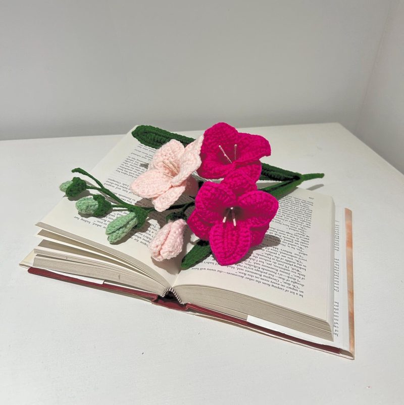 Handmade Crochet Freesia Flower | Lasting Flower Gift