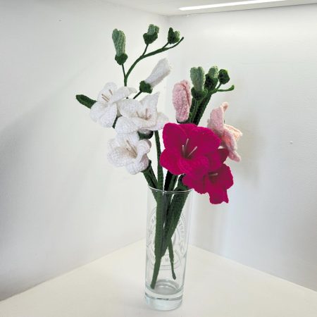 Handmade Crochet Freesia Flower | Lasting Flower Gift