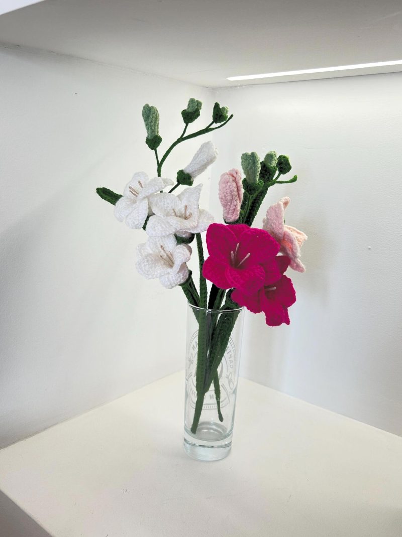 Handmade Crochet Freesia Flower | Lasting Flower Gift
