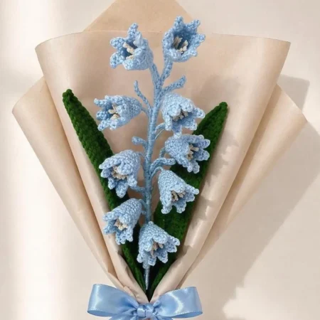 Handmade Crochet Bluebells | Floral Decor & Gift