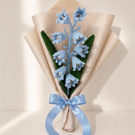 Handmade Crochet Bluebells | Floral Decor & Gift