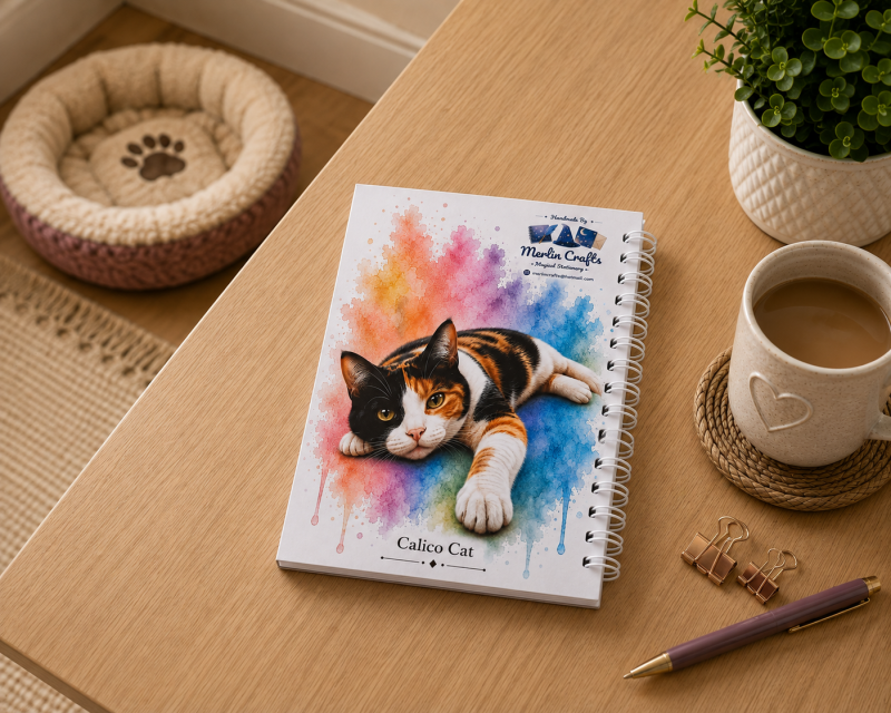 The Curious Cats Collection – Coat & Colour Handmade Cat Notebooks
