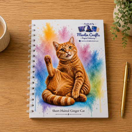 The Curious Cats Collection – Coat & Colour Handmade Cat Notebooks