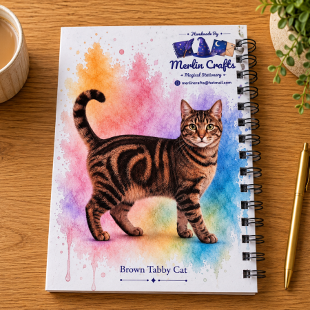 The Curious Cats Collection – Coat & Colour Handmade Cat Notebooks