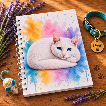 The Curious Cats Collection – Coat & Colour Handmade Cat Notebooks