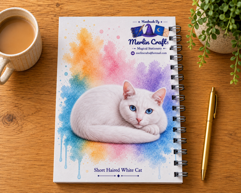 The Curious Cats Collection – Coat & Colour Handmade Cat Notebooks