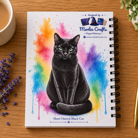The Curious Cats Collection – Coat & Colour Handmade Cat Notebooks
