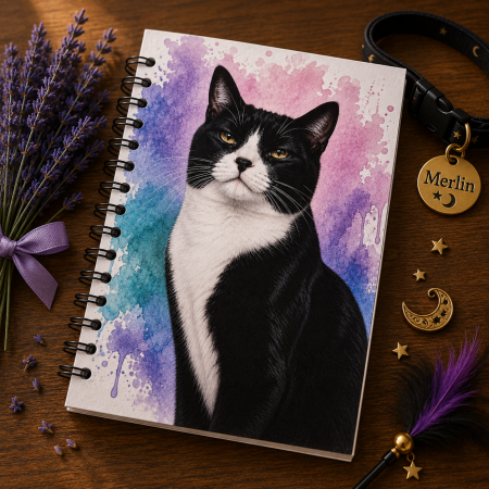 The Curious Cats Collection – Coat & Colour Handmade Cat Notebooks