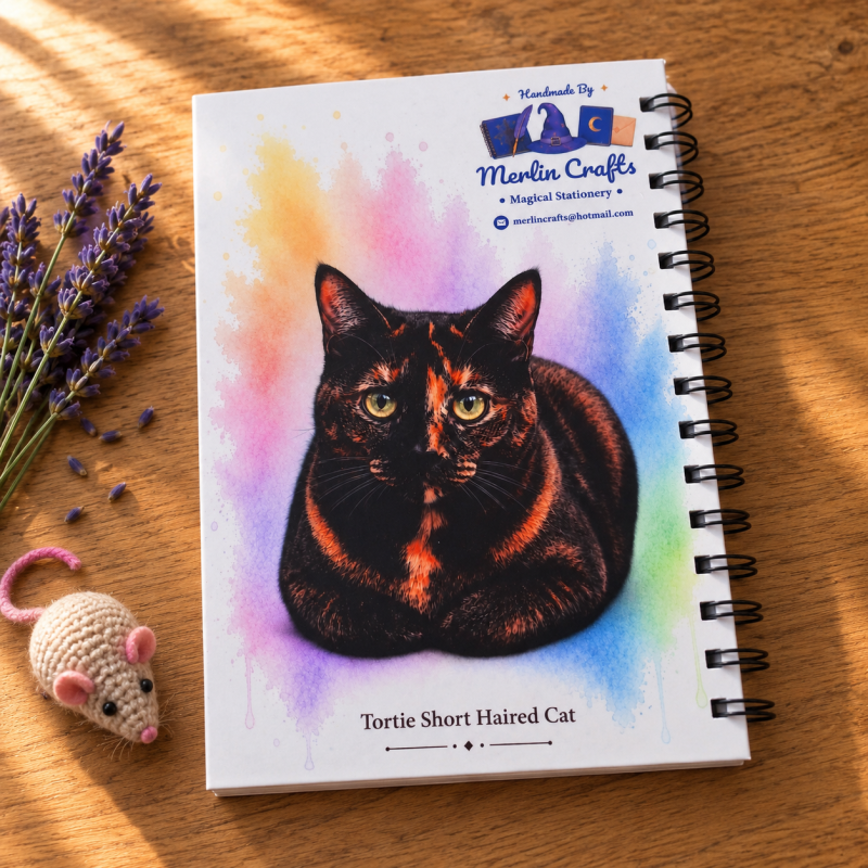 The Curious Cats Collection – Coat & Colour Handmade Cat Notebooks