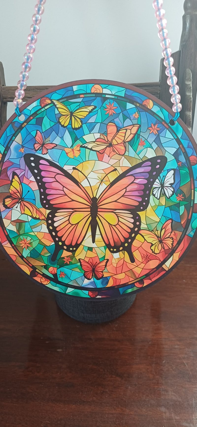 Butterfly Hanging Beaded Decoration