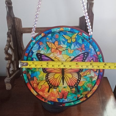 Butterfly Hanging Beaded Decoration